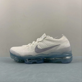 Air VaporMax 2023 FK White Pure Platinum Metallic Silver DV6840-100 Comfortable Sole