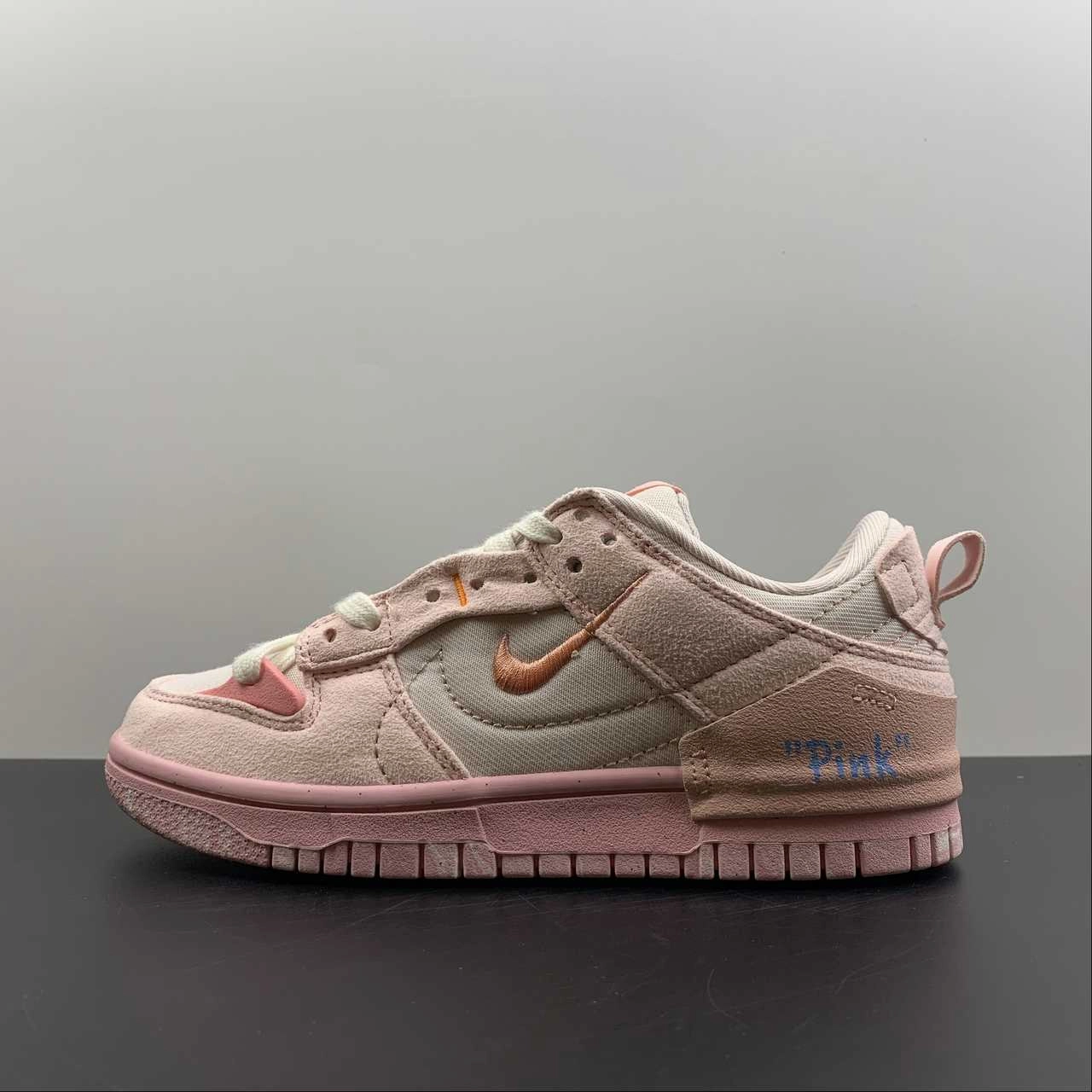 SB Dunk Low Disrupt 2 Pink DH4402-100 breathable insole Modern Routine