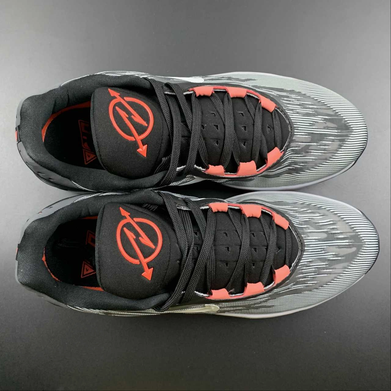 Outsole design minimizes slip risk on smooth floors Air Zoom G.T Cut 2 EP Black Red DJ6015-001