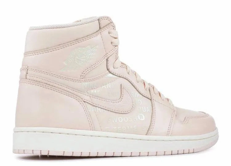 Air Jordan 1 High Guava Ice Sail Functional shock absorption