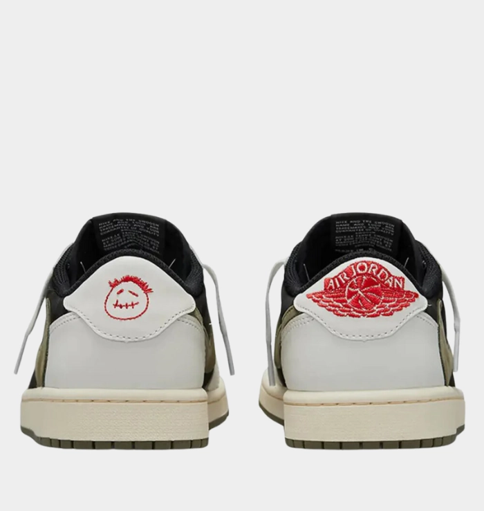 Nike Air Jordan 1 Retro Low OG SP x Travis Scott Olive (W) Fresh Design