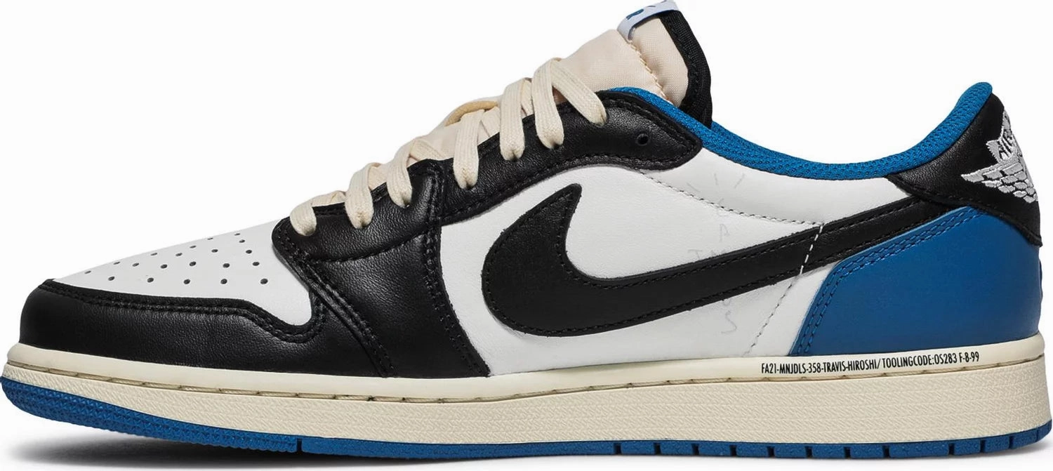 Shock Resistance Nike Jordan 1 Low x Travis Scott Fragment