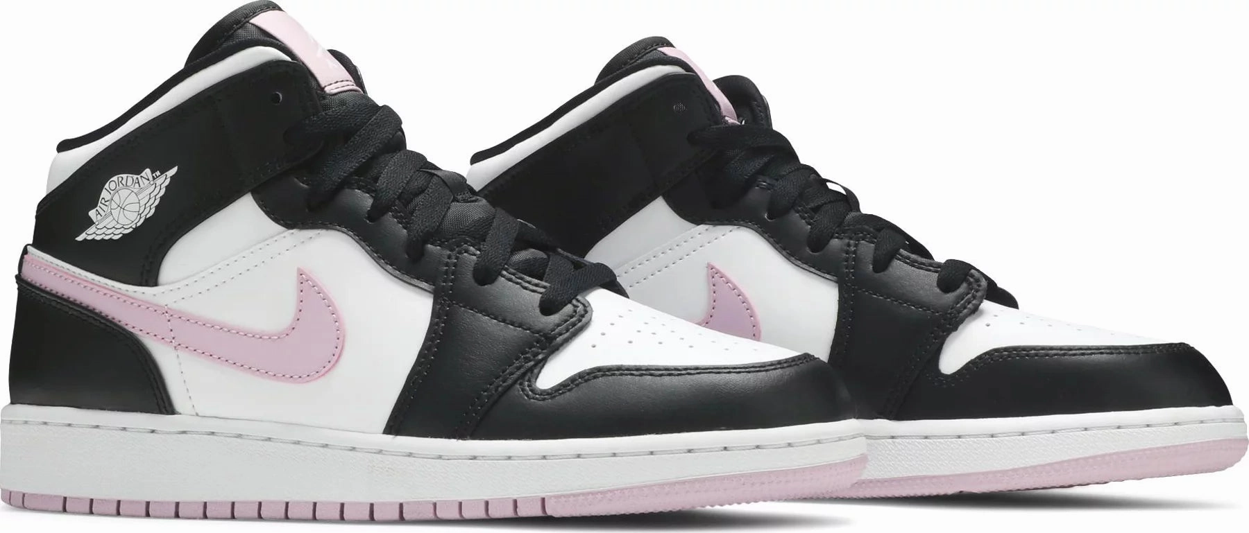 Nike Jordan 1 Mid Artic Pink GS Minimalist Design