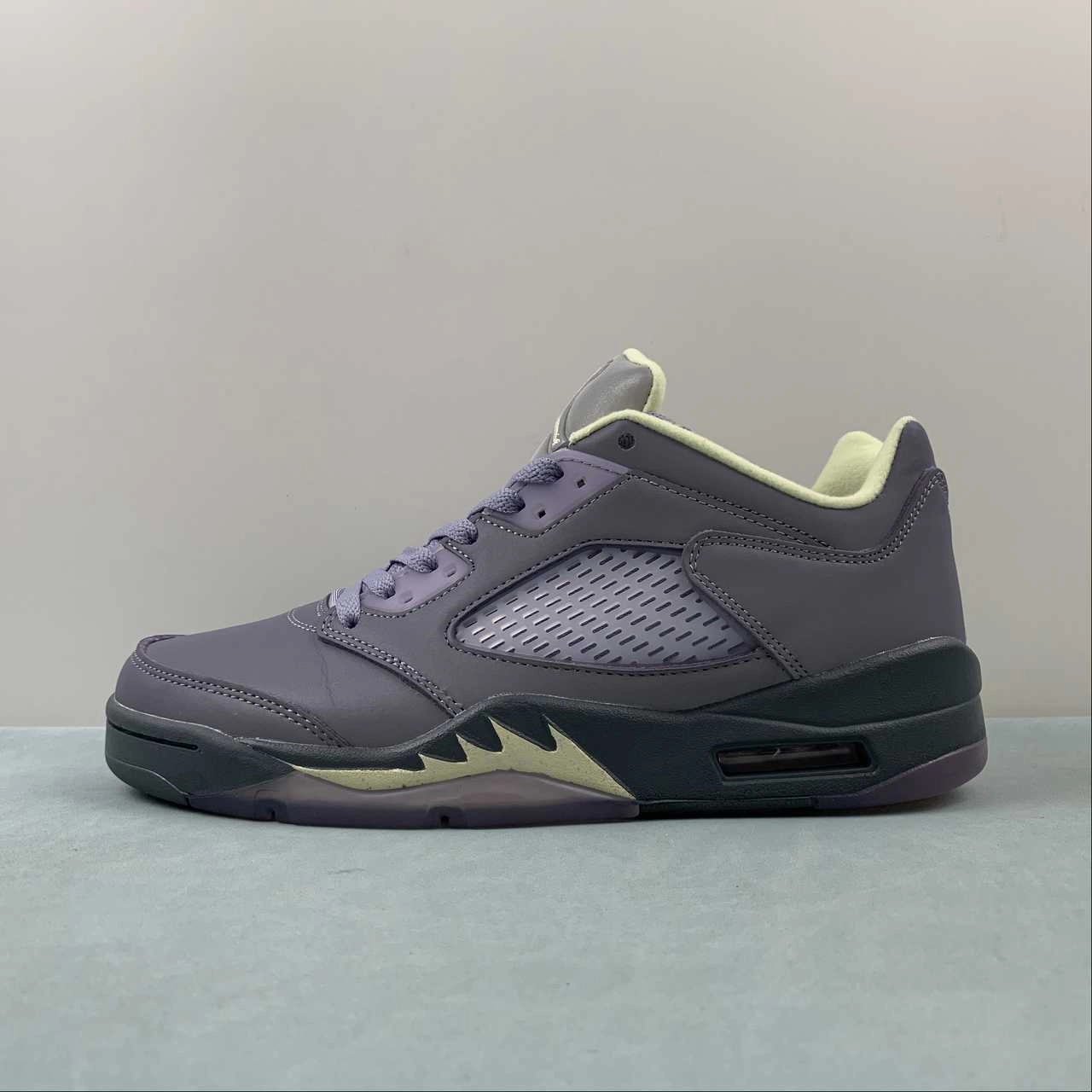 Elite Flex Air Jordan 5 Retro Low Indigo Haze Fire Red Metallic Silver Flint Grey FJ4563-500