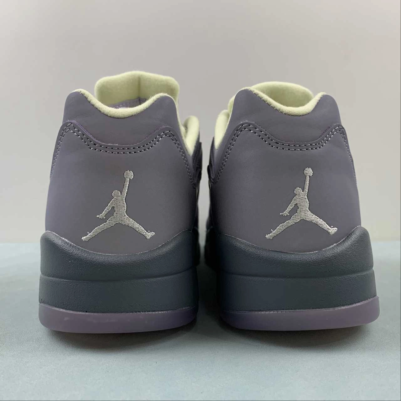 Sharp Turn Air Jordan 5 Retro Low Indigo Haze Fire Red Metallic Silver Flint Grey FJ4563-500