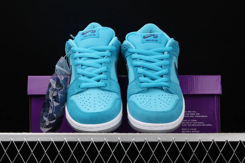 SB Dunk Low Blue Fury Royal Deep BQ6817-400 Casual Favorite Slip Guard
