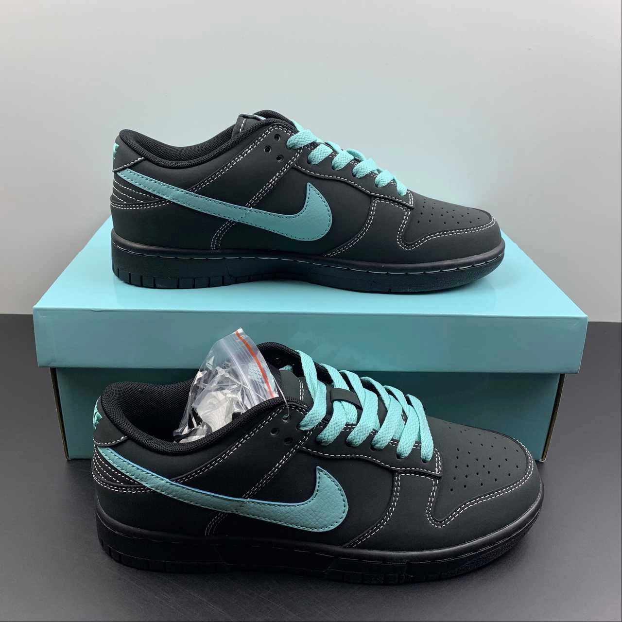 Anti blister SB Dunk Low Tiffany Blue Black GT0627-332