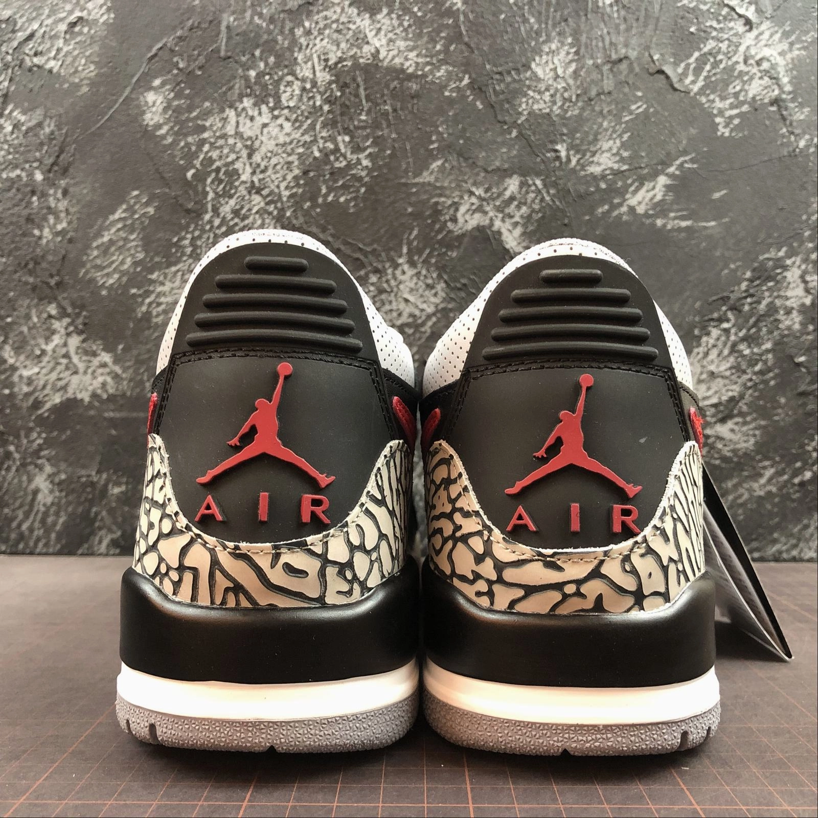 Low Top Design Air Jordan Legacy 312 Low Bred Cement Black University Red CD7069 006