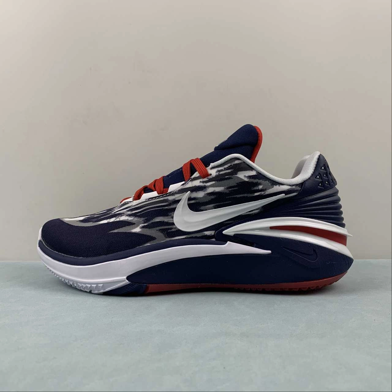 Air Zoom G.T. Cut 2 EP Navy Blue Red White FJ7063-105 Stylish