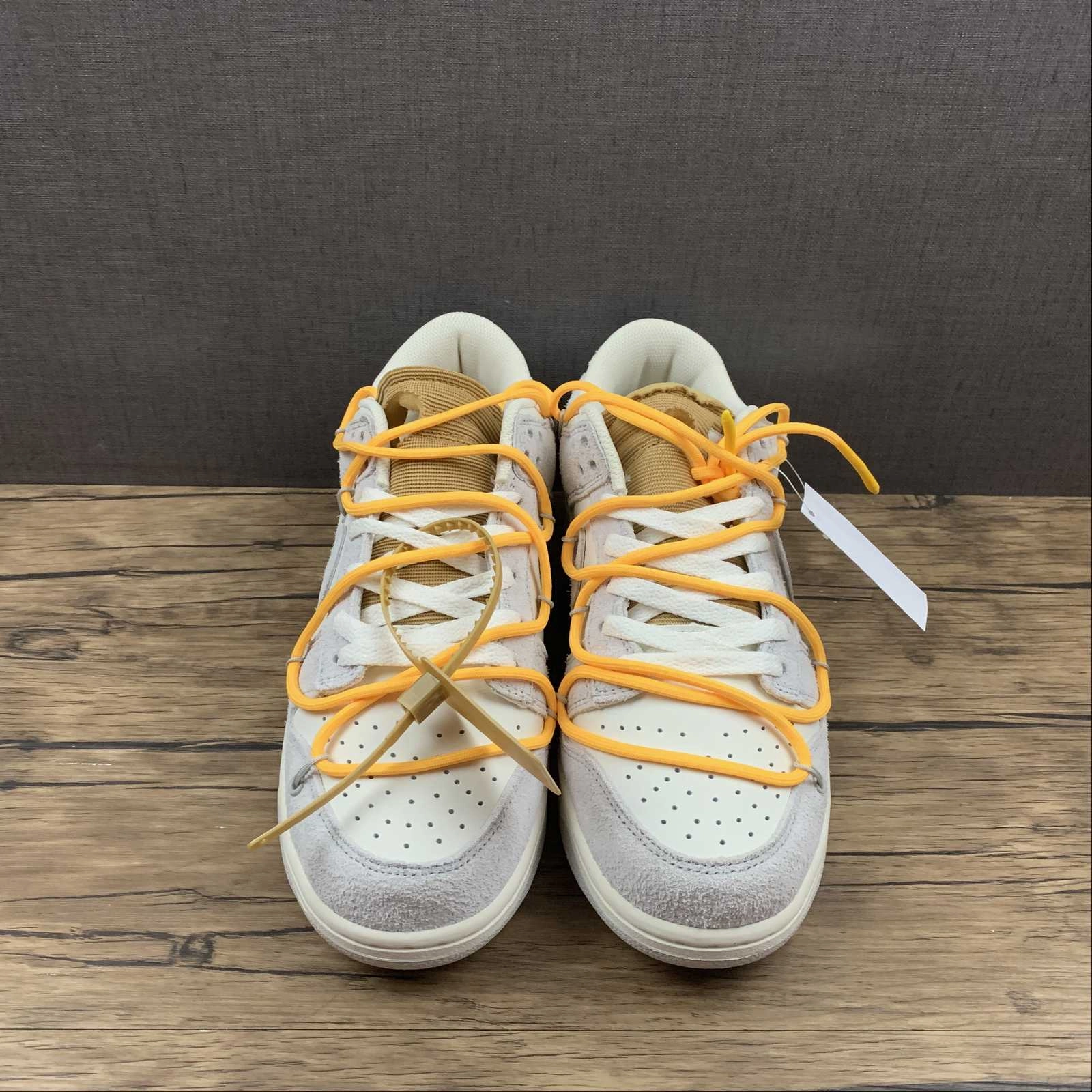 Dunk Low X Off-White 'Lote 39 de 50' DJ0950 109 Rubber Traction Grip Flexi Fit