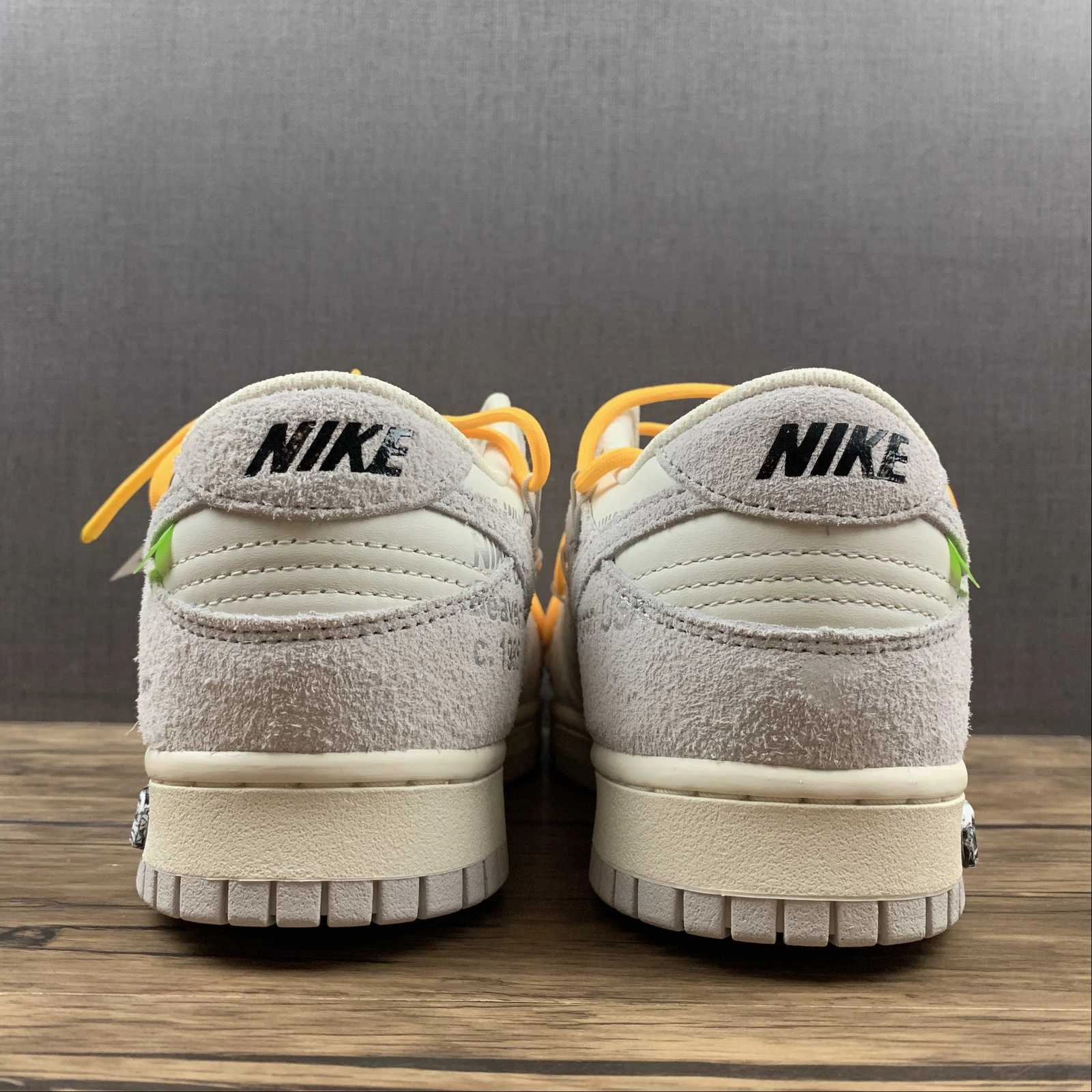 Dunk Low X Off-White 'Lote 39 de 50' DJ0950 109 RubberOutsole