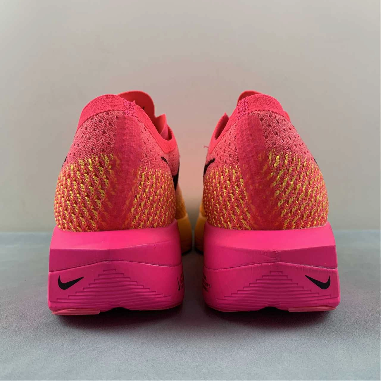 Air ZoomX Vaporfly Next 3 Orange Red Black DX7957-606 Foam Support Anti   Slip
