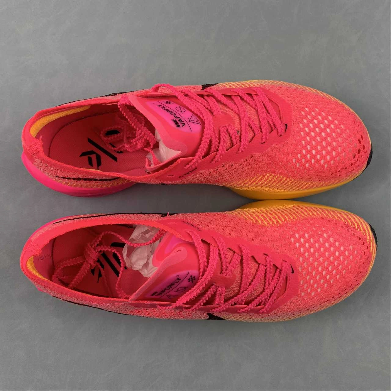 Air ZoomX Vaporfly Next 3 Orange Red Black DX7957-606 Rapid Moves