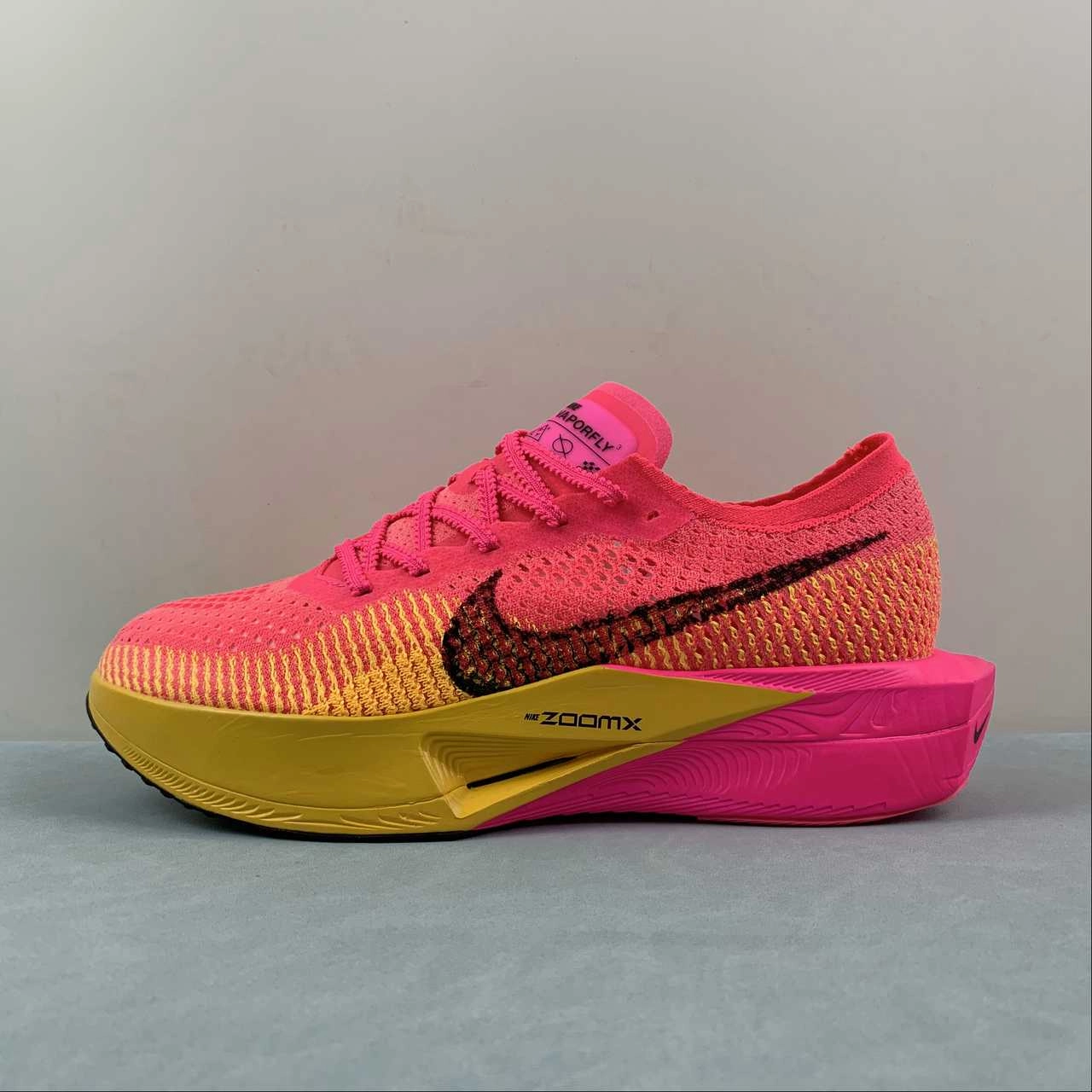 Air ZoomX Vaporfly Next 3 Orange Red Black DX7957-606 Endurance Support
