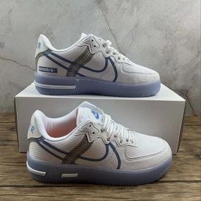 Foot Relax Stone Path Air Force 1 REACT QS Ice Blue Royal CQ8879-103