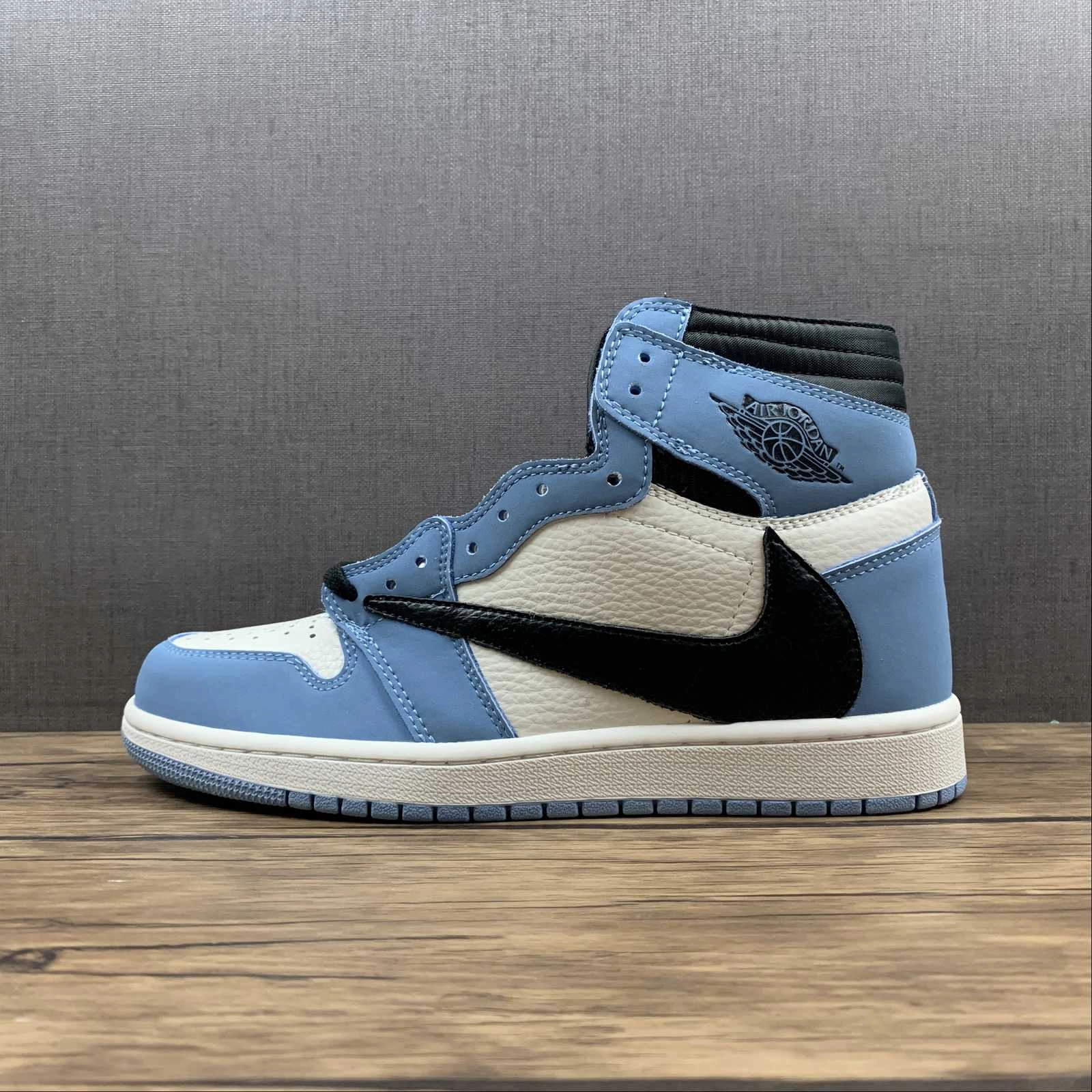 Slip   On Style Ankle Ease Air Jordan 1 Retro High OG SP Blue White 36-46 DH3277-108