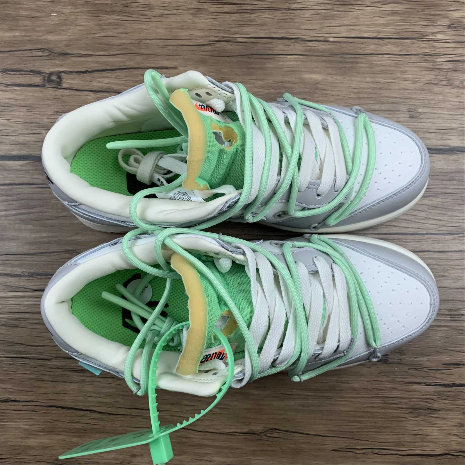 Glam stability ShockAbsorbingSole Dunk Low X Off-White 'Lote 07 de 50' DM1602-108