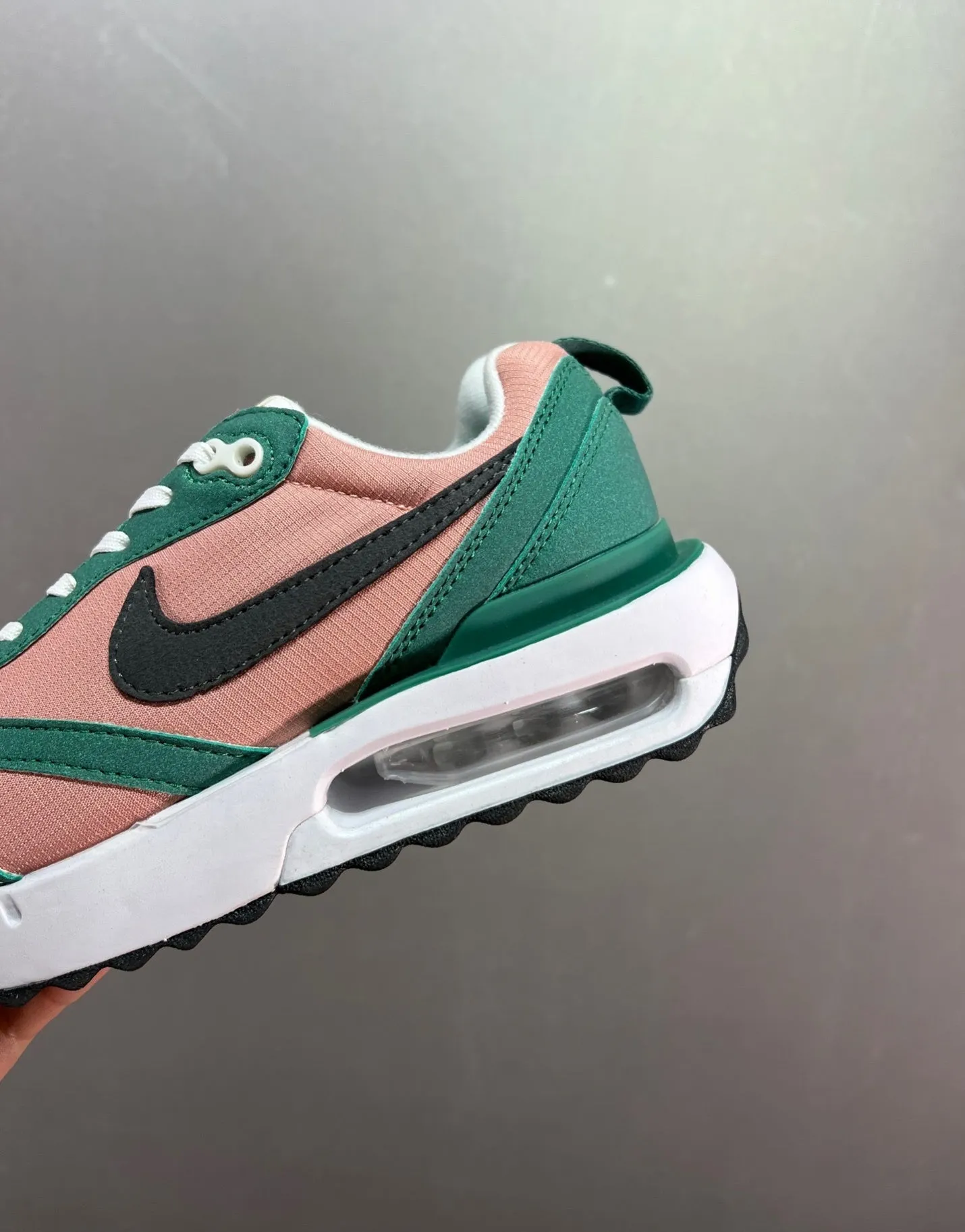 running in summer AirCushioning Air Max Dawn Rust Pink Jade Glaze DC4068-600