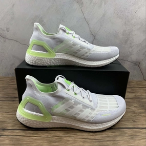 Adidas UltraBoost S.RDY Grey Fluorescent Green Thermal Regulating Insole