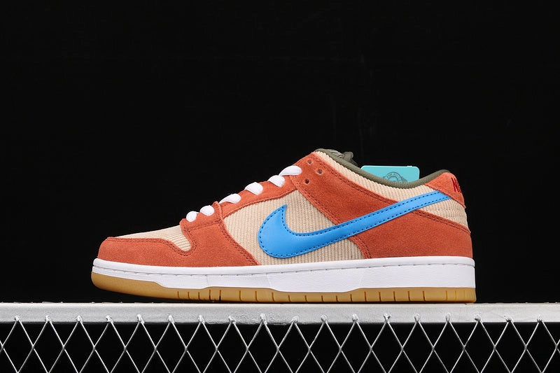 Stitchless Design Adaptive Pace SB Dunk Low Corduroy Dusty Peach BQ6817-201