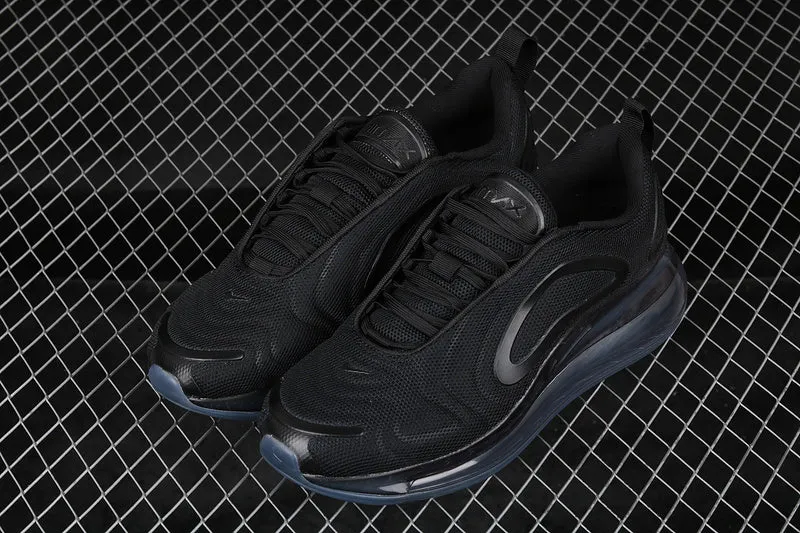 Air Max 720 Triple Black AO2924-007 running in relay races shoes