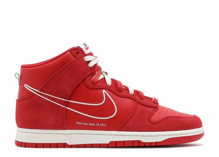 Lightweight Ethylene Vinyl Acetate Low Use Nike Dunk High First Use Red