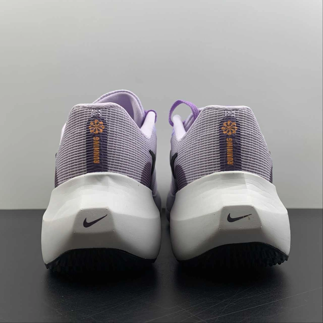 Zoom Fly 5 Barely Grape Canyon Purple Lilac Black DM8974-500 Speed Driven Midsole arch structure limits over-flexion during drills