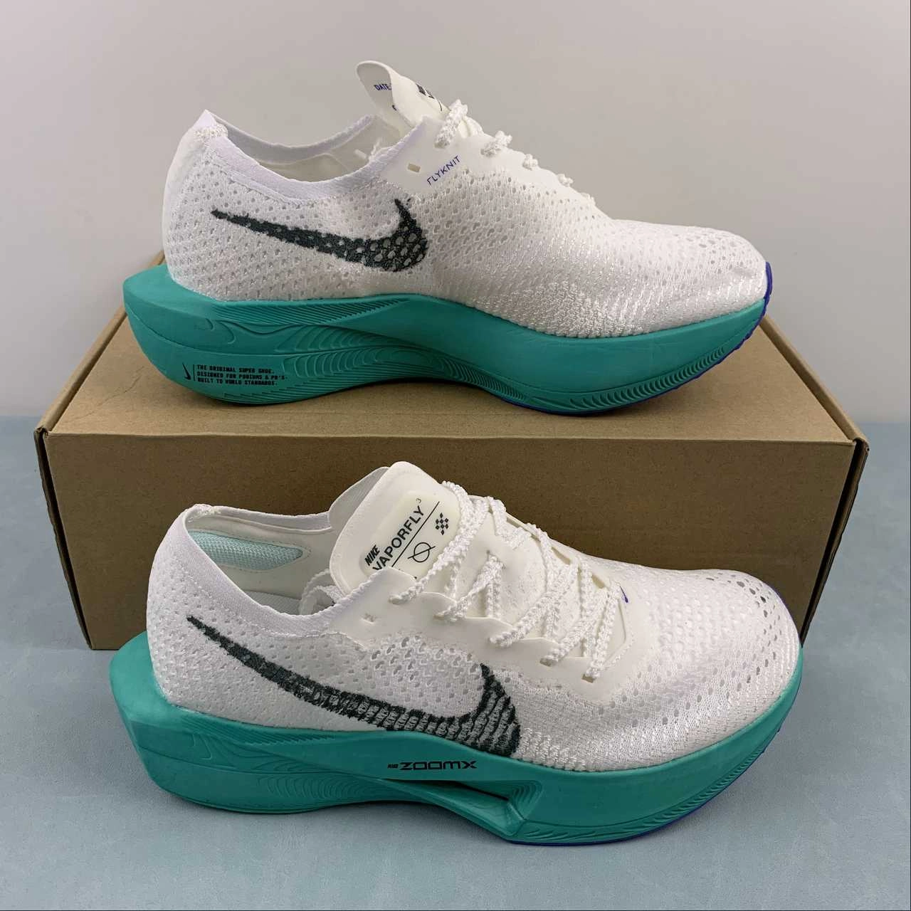 Low Profile Sculpted Form Air ZoomX Vaporfly Next 3 Aquatone Deep Jungle Jade Ice Light Ultramarine DV4129-102