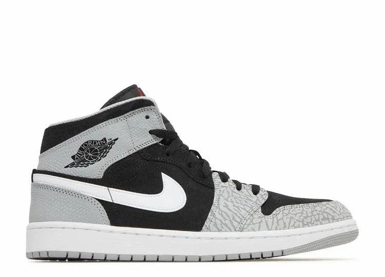 Air Jordan 1 Mid Elephant Toe Current Hike Stain Resistant