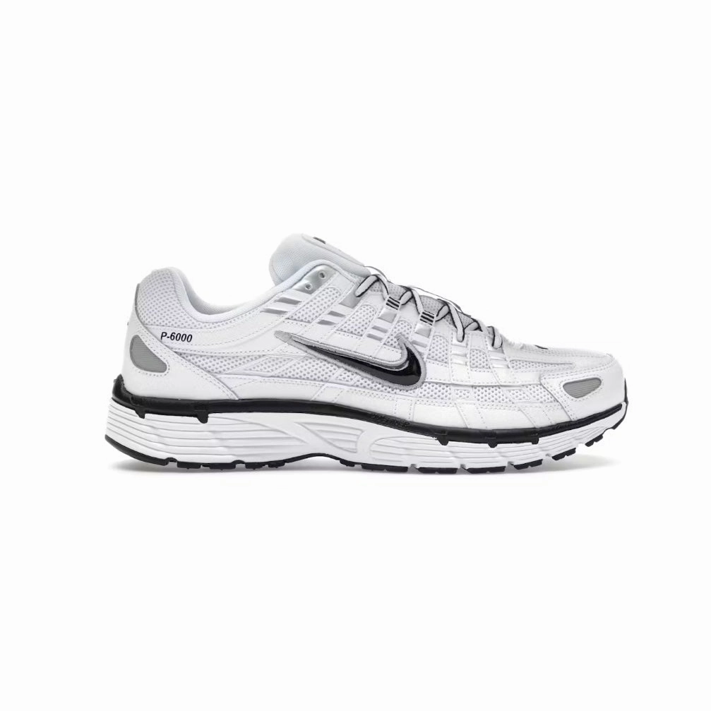 Hyper Elastic Foam Urban Outfit NIKE P-6000 WHITE BLACK SILVER