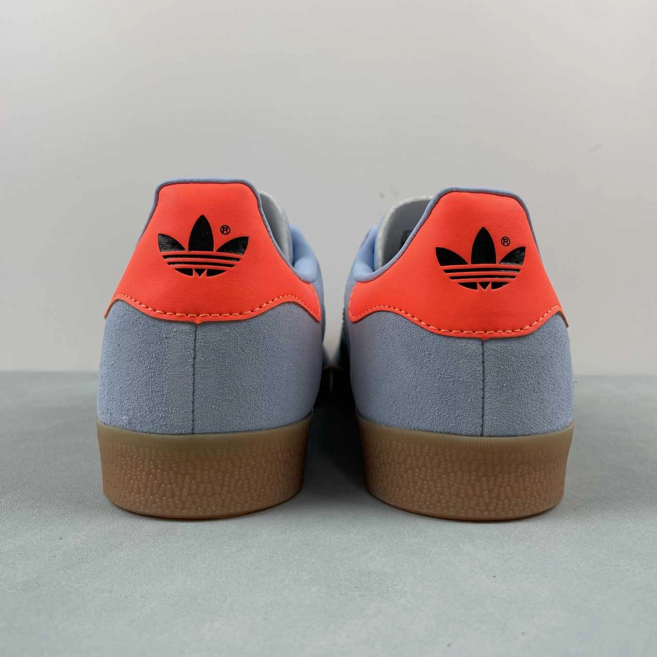 Adidas Gazelle Clear Sky Core Black Gum JI2076 Odor Resistant