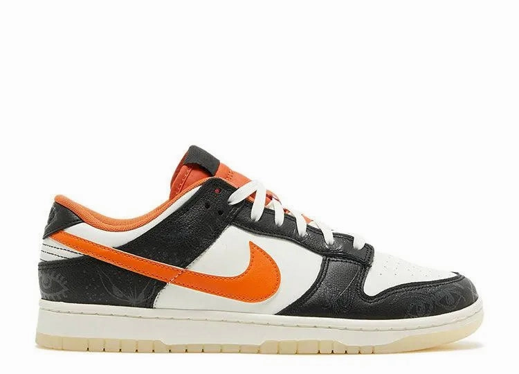 Ultra Breathable Upper Hexagonal Lug Pattern Nike Dunk Low Halloween