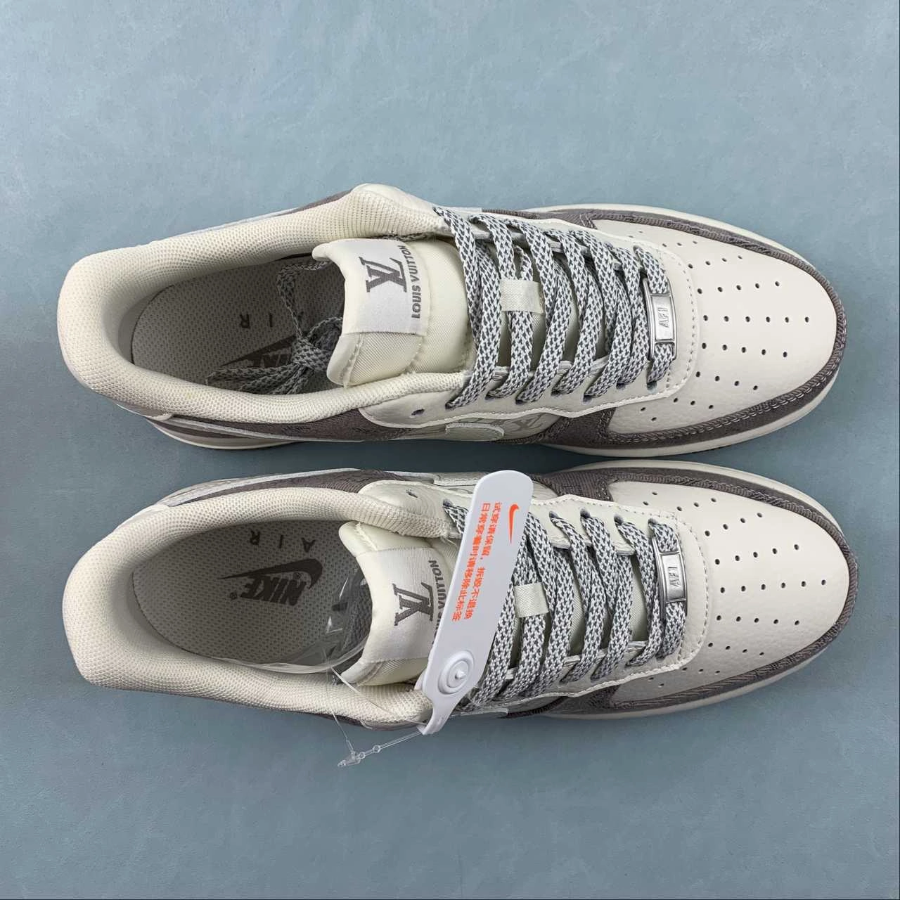 Comfort Zone Air Force 1 07 Low LV Off White Denim Dark Gray DH7566-200