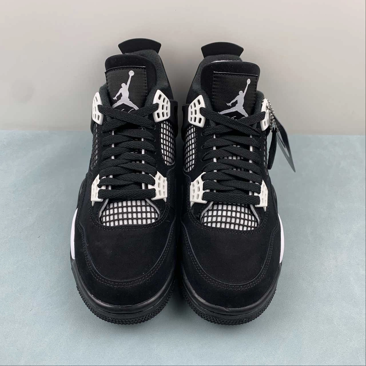 Athletic Appeal Quick Trip Air Jordan 4 Retro White Thunder Black FQ8138-001