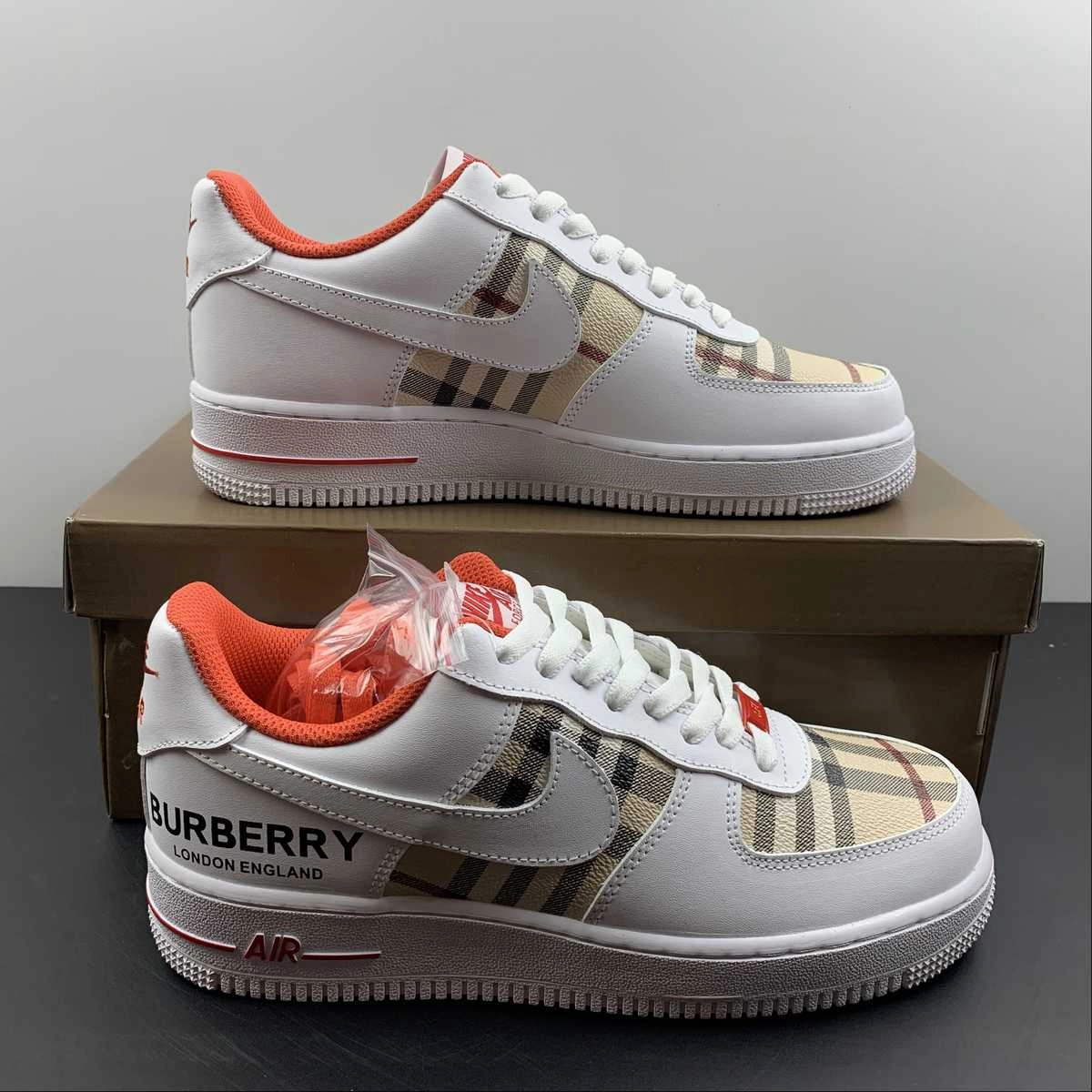 Mesh Flow Comfy Fit Air Force 1 07 LV8 Burberry BL0068-288
