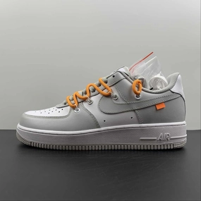 Air Force 1 07 Low White Grey Stay Custom CV1724-107 Airy Fit