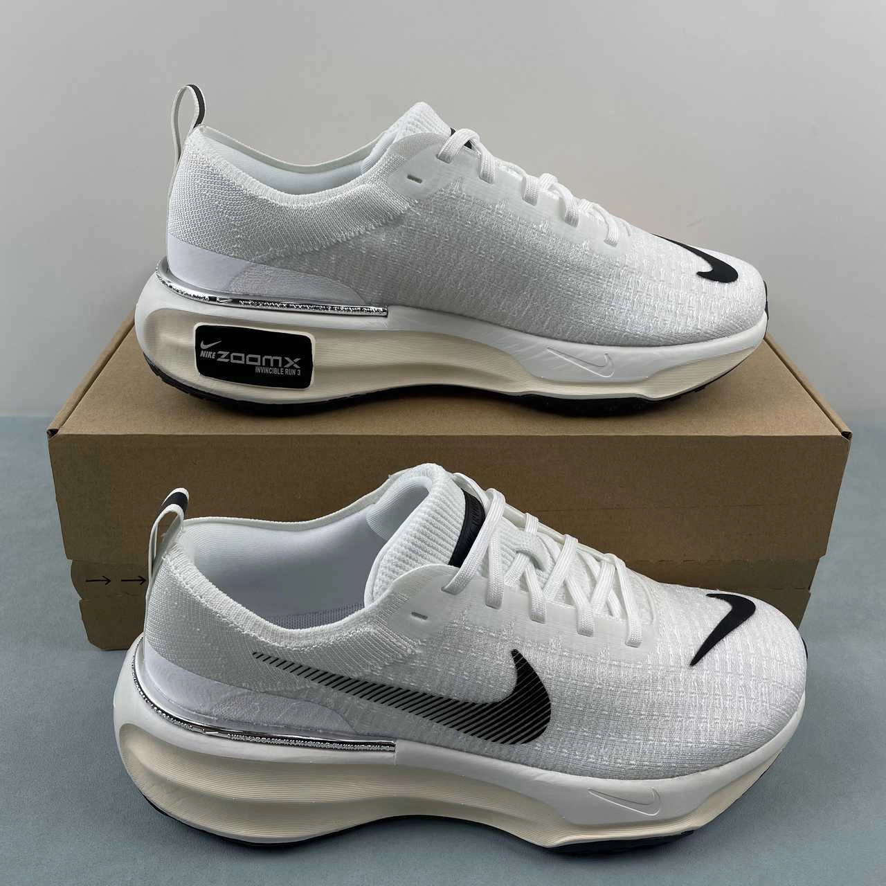 ZoomX Invincible Run FK 3 Summit White Sail Coconut Milk Black DR2660-102 No Bulk
