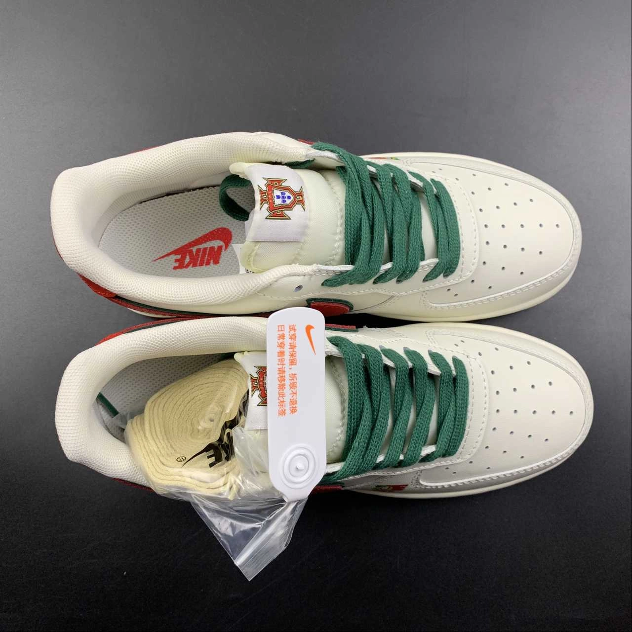 Rock Jog Hike Club Air Force 1 07 Low FIFA WORLD CUP Red Green White Customised DR9868-900