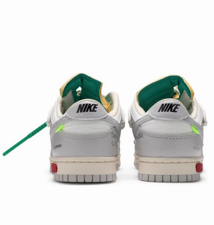 Nike Dunk Low Off-White Lot 25 Road Performance Daily Runs