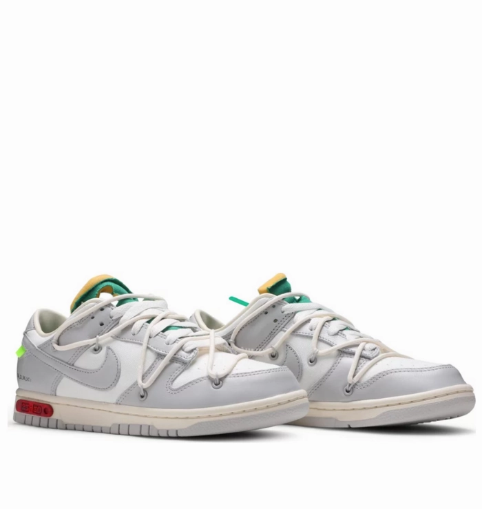 Reinforced Sides Nike Dunk Low Off-White Lot 25