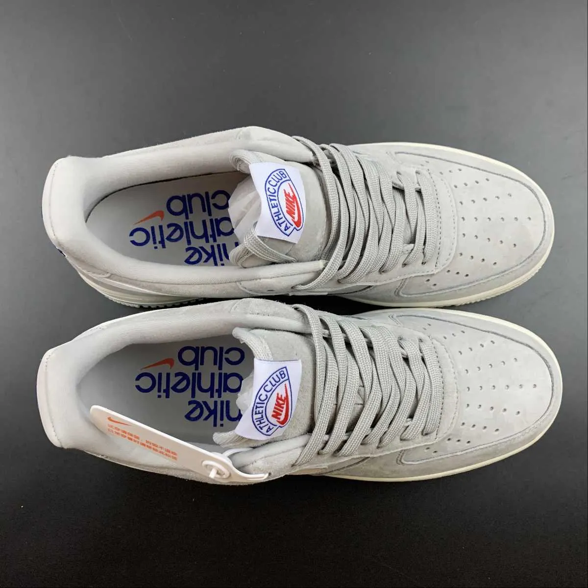 Coast Hike Air Force 1 07 Low Athletic Club Light Smoke Grey White Sail Hyper Royal DH7435-001