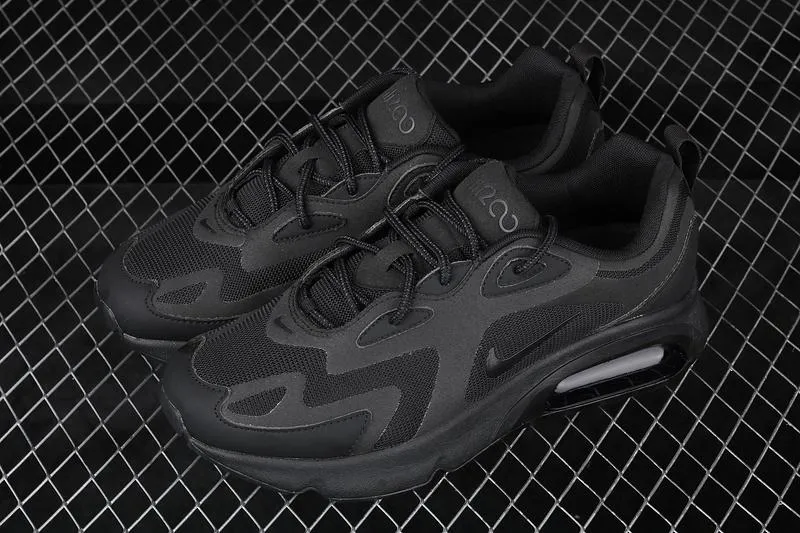 collectible shoes shock-absorbing shoes Air Max 200 All Black AQ2568-003