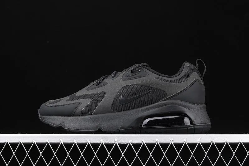rainy day running Air Max 200 All Black AQ2568-003