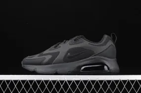 Neutral alignment Air Max 200 All Black AQ2568-003