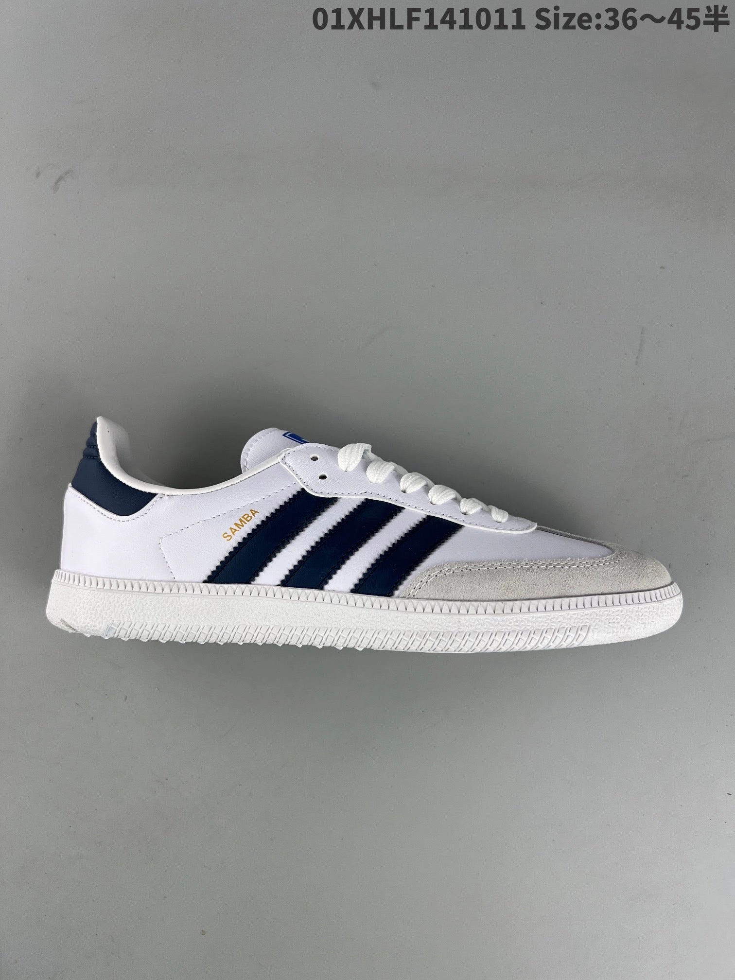 Adidas Samba ADV White Shadow Navy GW3158 Market Day High Heel