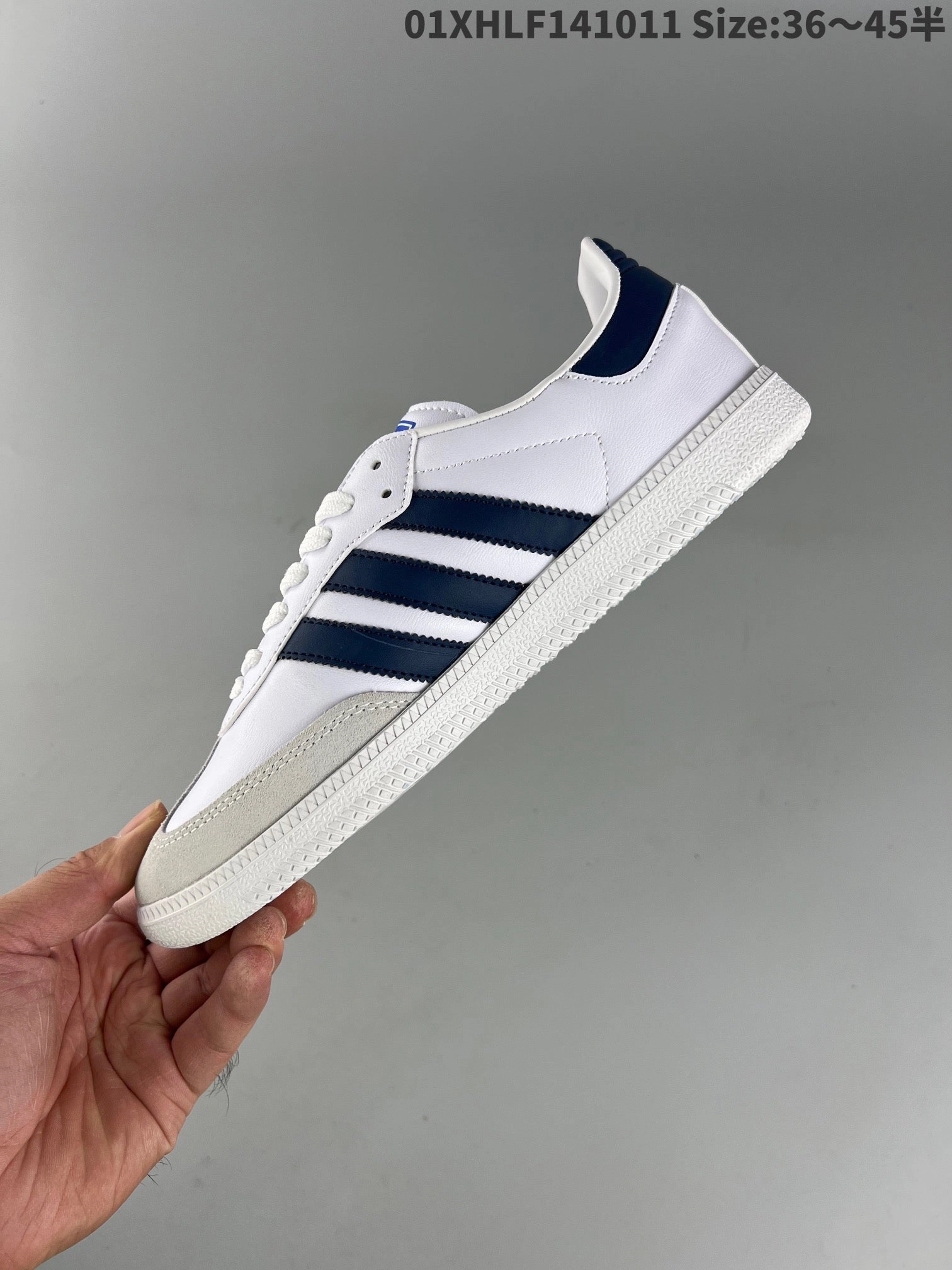 Trendy Style Trend Focused Adidas Samba ADV White Shadow Navy GW3158