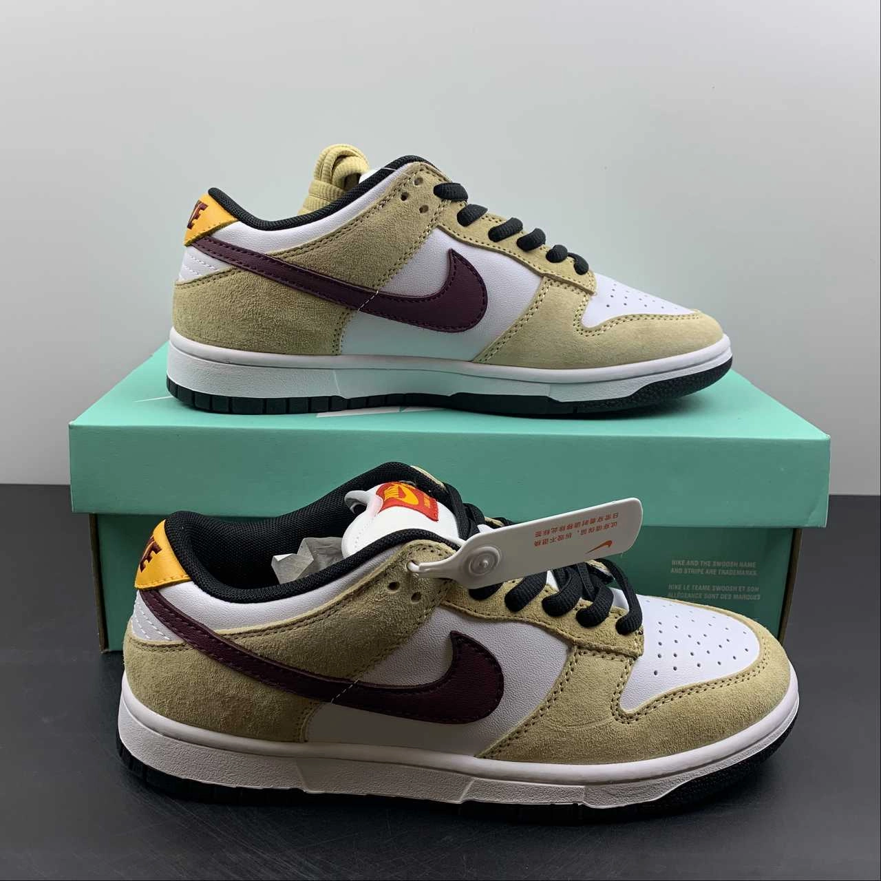 SB Dunk Low Pro White Varsity Crimson University Red 304292-161 Impact Diffusion