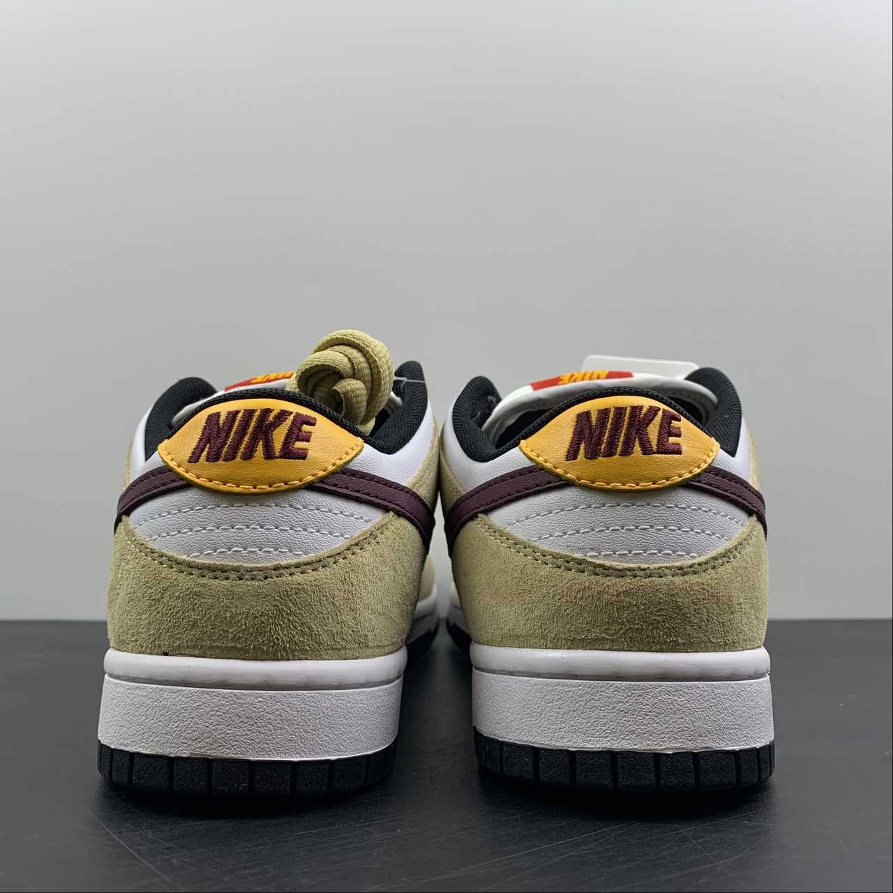 SB Dunk Low Pro White Varsity Crimson University Red 304292-161 Enhanced Lateral Support Slim Profile