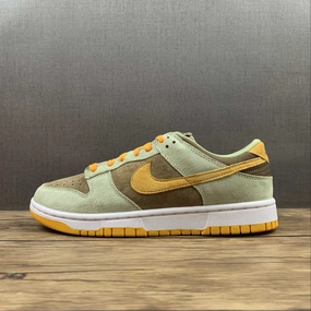 SB Dunk Low Dusty Olive Pro Gold DH5360-300 Low Zone