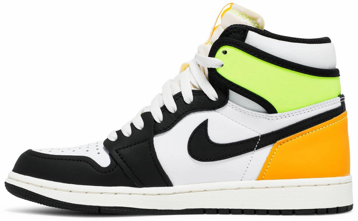 No Laces Nike Jordan 1 High Volt Gold